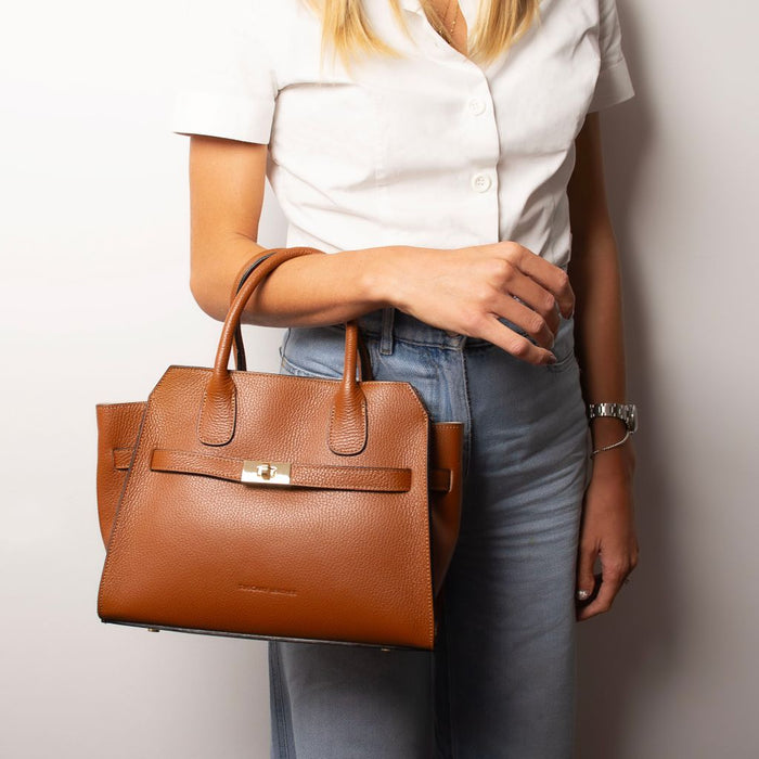 Origami - Leather tote (TL142507)