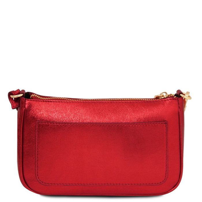 Parfait - Metallic Leather Clutch (TL142543)