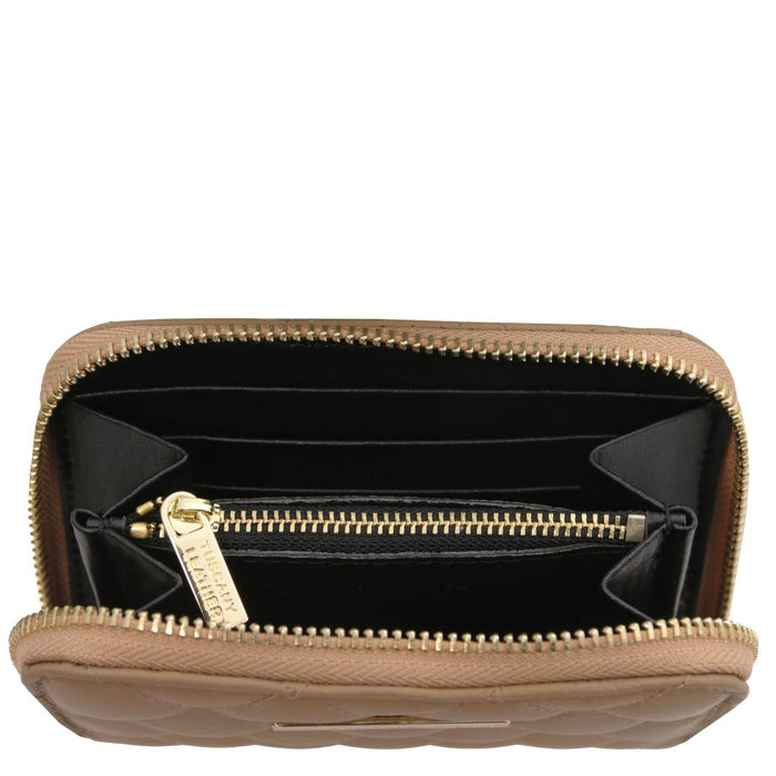 Teti - Exclusive Zip Around Soft Leather Wallet (TL142319)