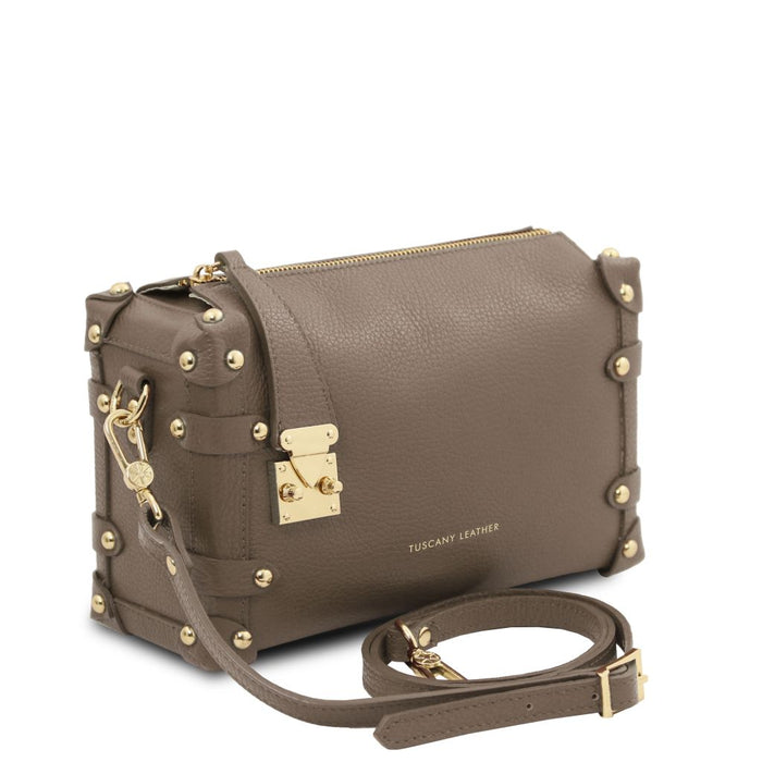 Praline - Soft Leather Duffle Bag (TL142422)