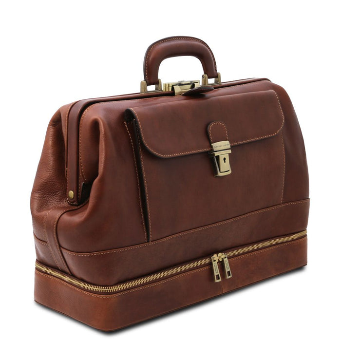 Giotto - Exclusive Double-Bottom Leather Doctor Bag (TL142344)