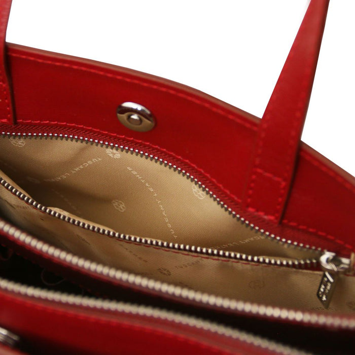 Palermo - Saffiano Leather Briefcase 3 Compartments For Women (TL141369)