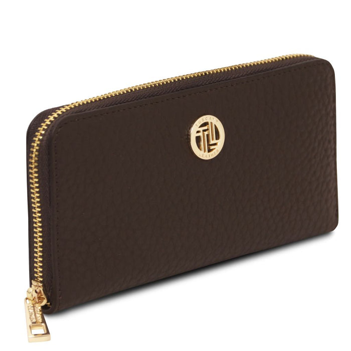 Financier - Exclusive Zip Around Leather Wallet (Tl142494)