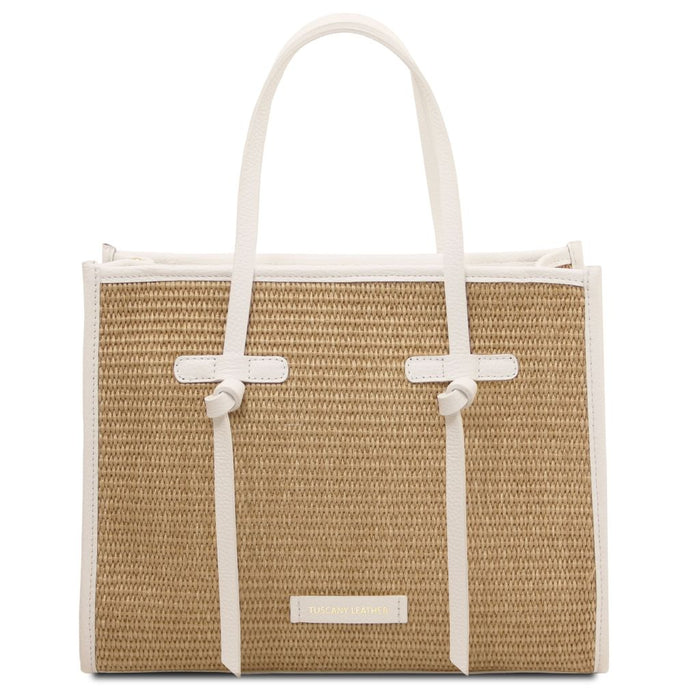 Frame - Raffia Shoulder Bag (TL142566)