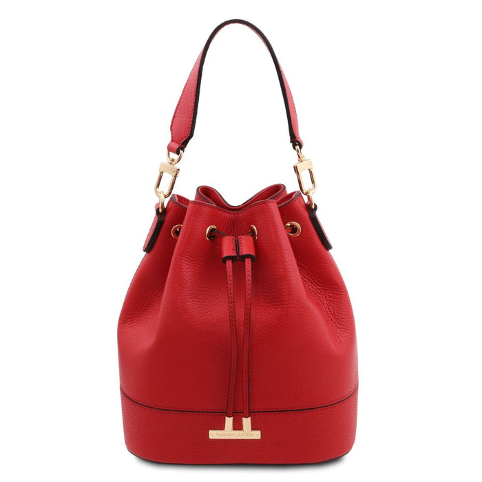 TL Bag - Leather Bucket Bag (TL142146)