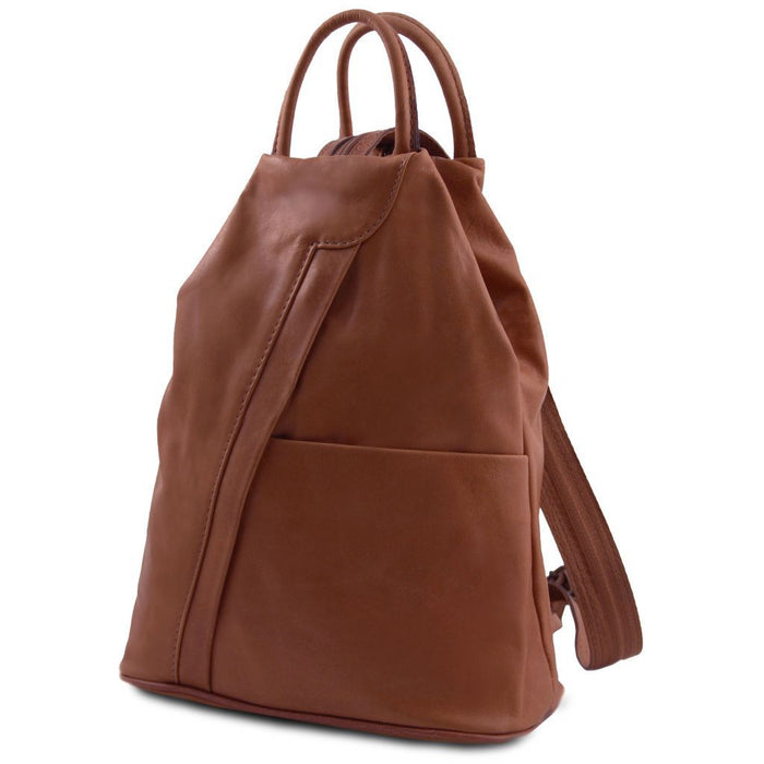 Shanghai - Soft Leather Backpack (TL141881)