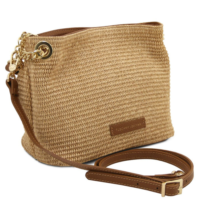 TL Bag - Raffia bucket bag (TL142208)
