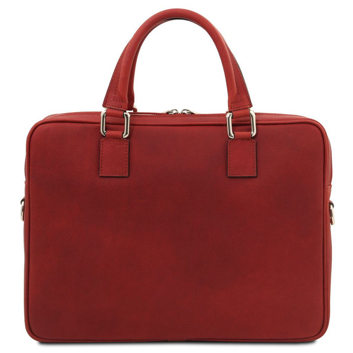 Ferrara - Leather laptop briefcase (TL142620)