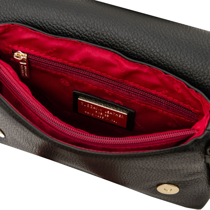 Biscuit - Soft leather shoulder bag