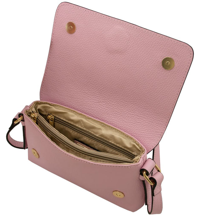Biscuit - Soft leather shoulder bag
