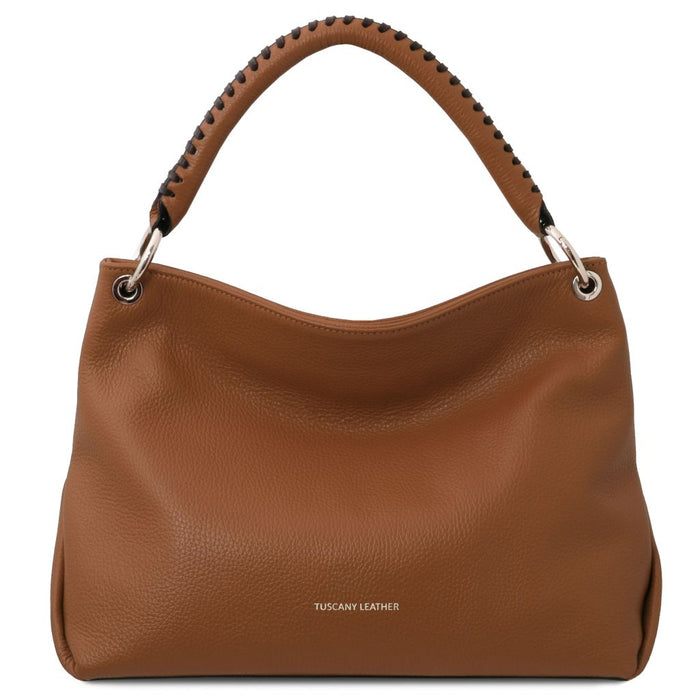 TL Bag - Soft Leather Shoulder Bag (TL142087)