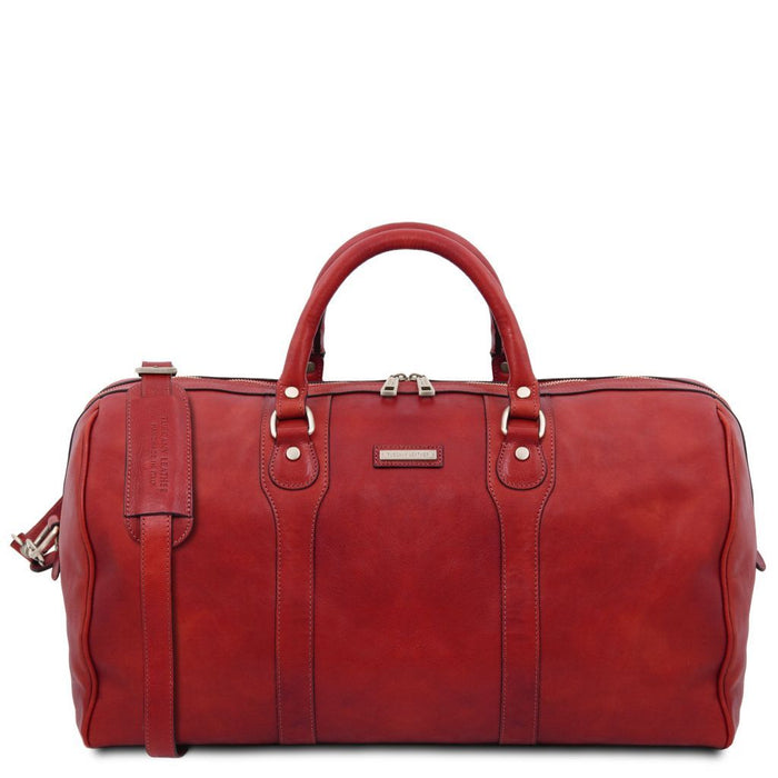 Oslo - Leather Travel Duffle Bag - Weekender Bag (TL141913)