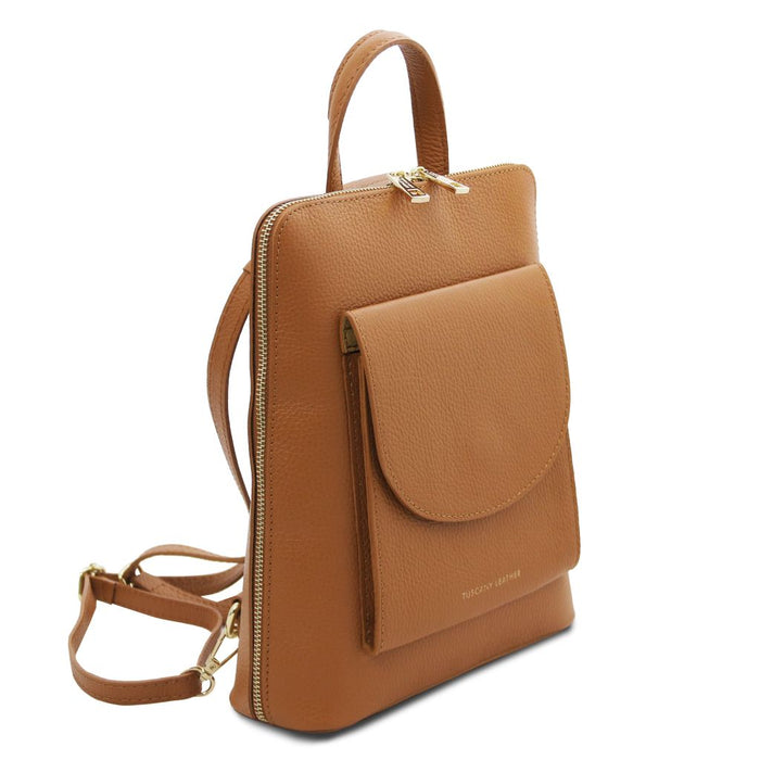 TL Bag - Small leather backpack for women (TL142092)
