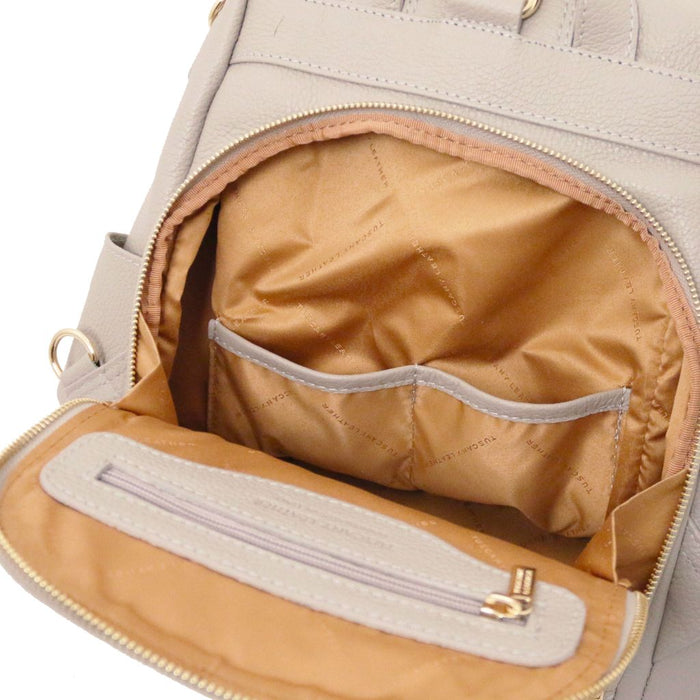 Tl Bag - Soft Leather Backpack (Tl142138)