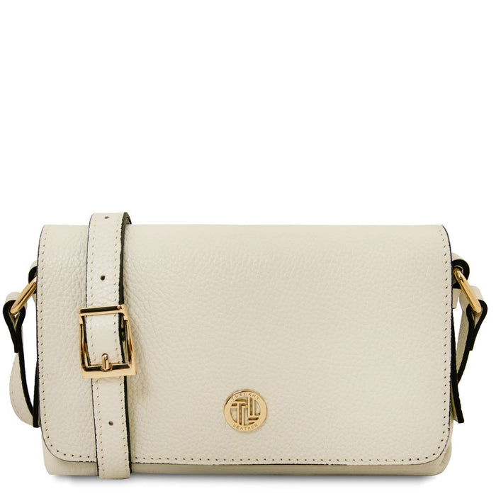 Biscuit - Soft leather shoulder bag