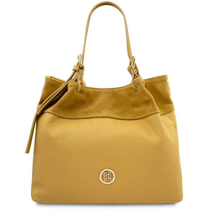 Diade - Soft leather shopping bag (TL142587)