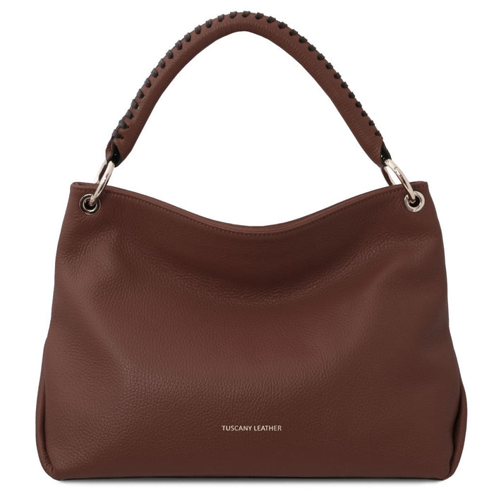 TL Bag - Soft Leather Shoulder Bag (TL142087)