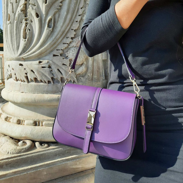 Nausica - Leather Shoulder Bag (TL141598)