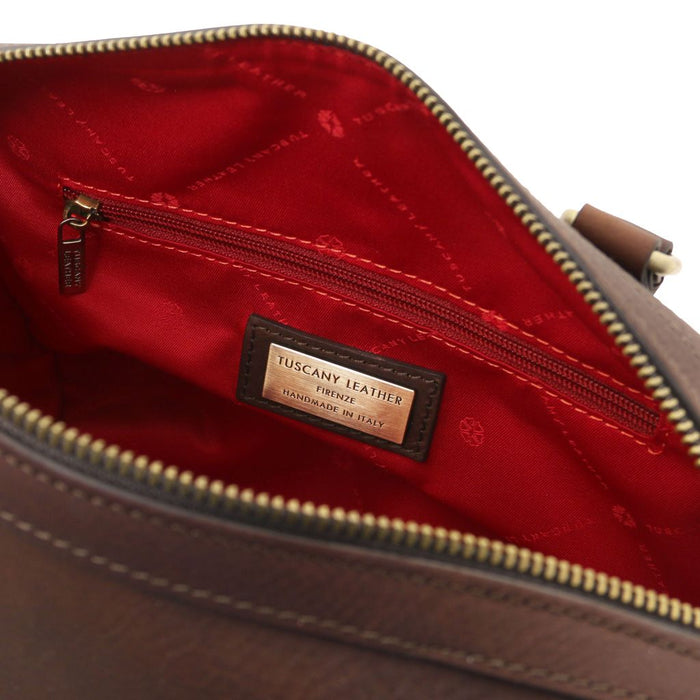 Barrique - Leather duffle bag (TL142573)