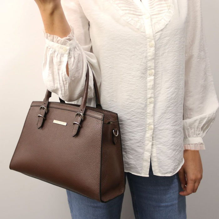 Tl Bag - Leather Handbag (TL142147)