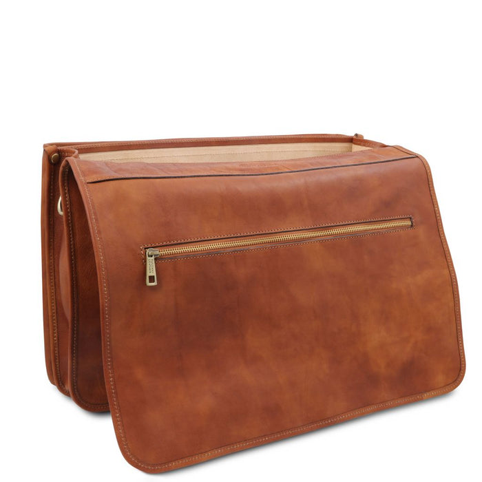 Ancona - Leather Messenger Bag (TL142073)