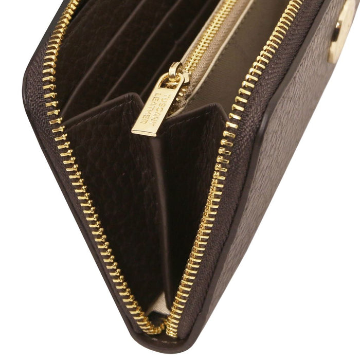 Financier - Exclusive Zip Around Leather Wallet (Tl142494)