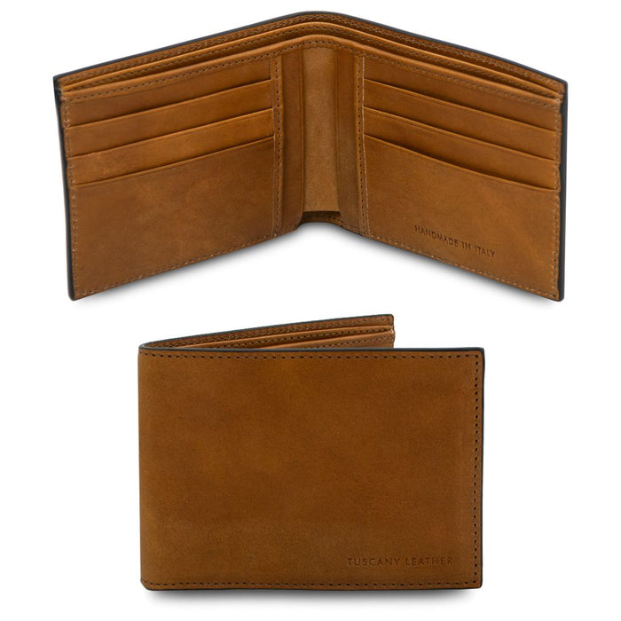 Exclusive 2 fold leather wallet for men (TL142553)
