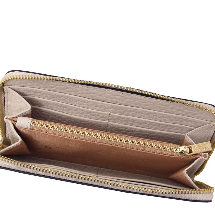 Financier - Exclusive Zip Around Leather Wallet (Tl142494)
