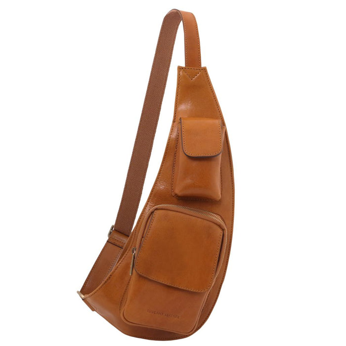 Leather Crossover Bag (TL141352)