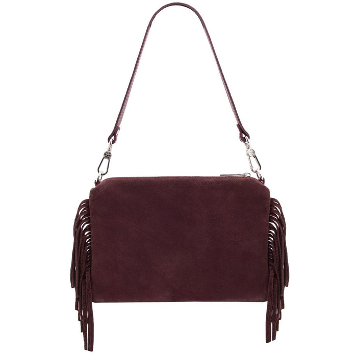 Nomade - Suede Leather Fringe Clutch (TL142495)