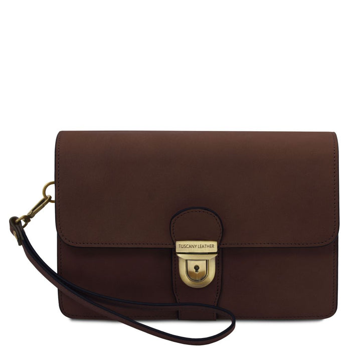 Oliver - Leather handy wrist bag (TL142608)