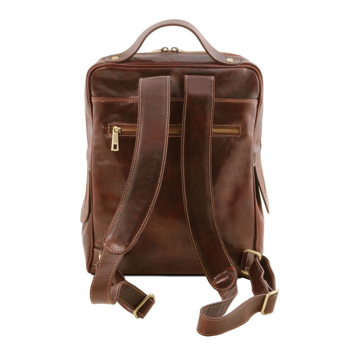 Bangkok - Leather Laptop Backpack (TL141793)