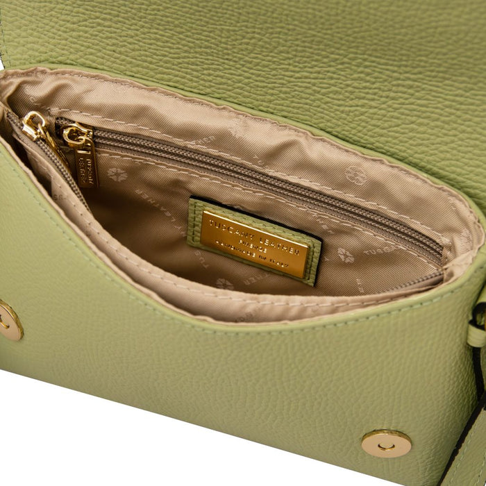 Biscuit - Soft leather shoulder bag