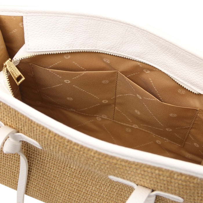 Frame - Raffia Shoulder Bag (TL142566)