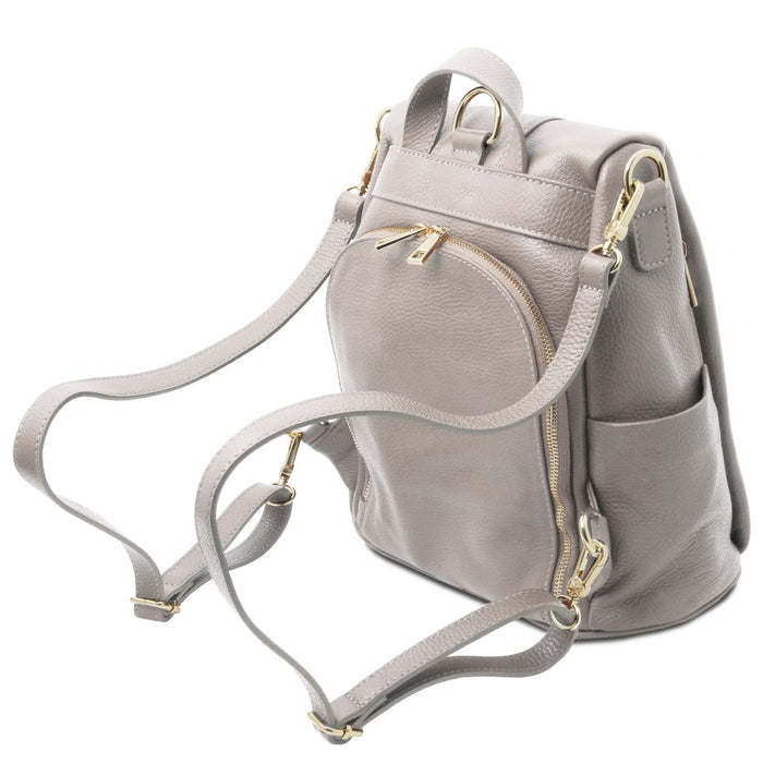 Tl Bag - Soft Leather Backpack (Tl142138)