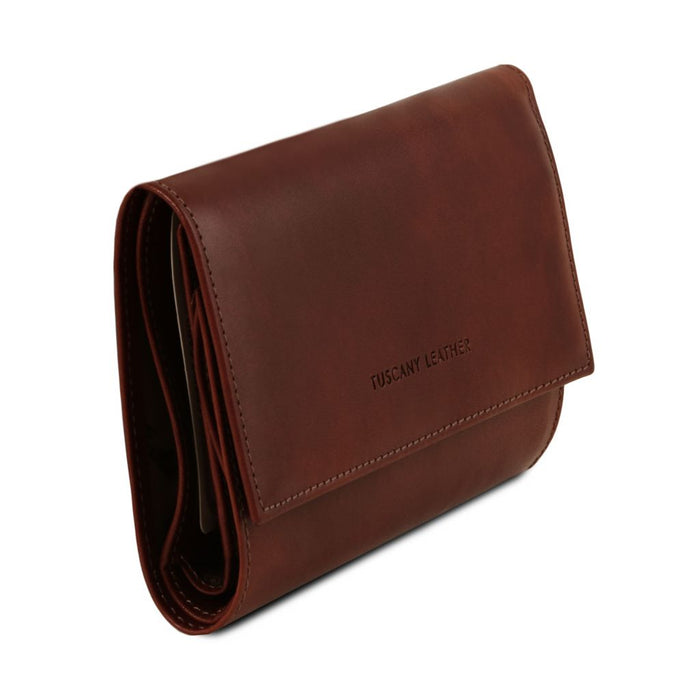 Exclusive 4 Fold Leather Wallet For Women (TL140796)