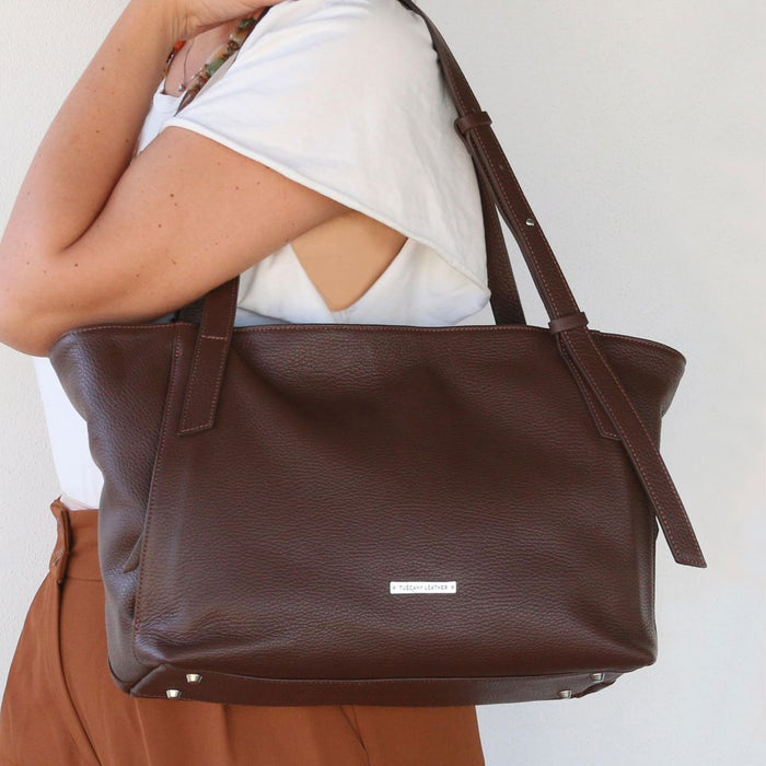 TL Bag - Soft Leather Shopping Bag (TL142230)