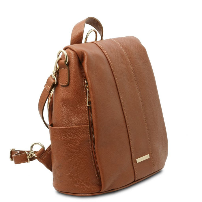 Tl Bag - Soft Leather Backpack (Tl142138)