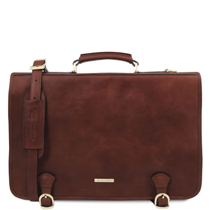 Ancona - Leather Messenger Bag (TL142073)