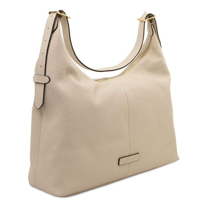 Plenia - Leather shopping bag