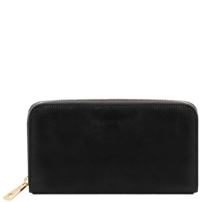 Exclusive Zip Around Leather Wallet (TL141206)