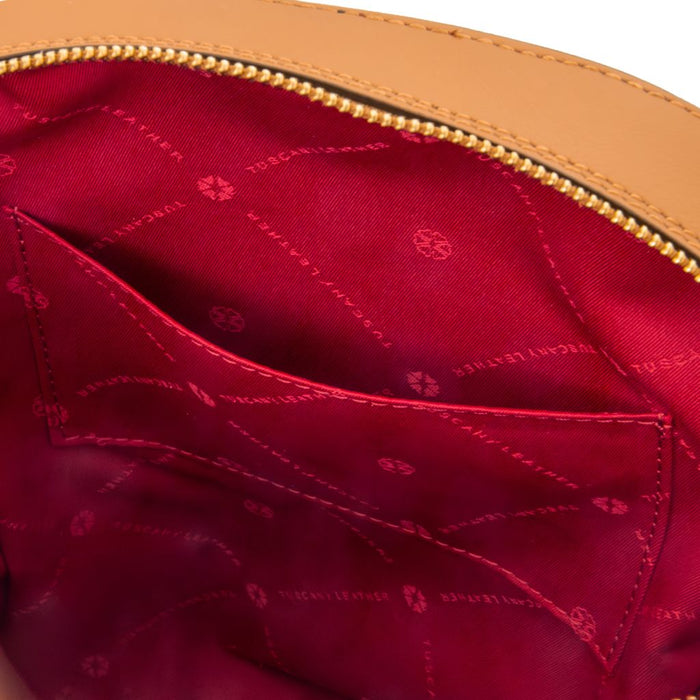 Dedalo - Woven printed leather backpack (TL142576)