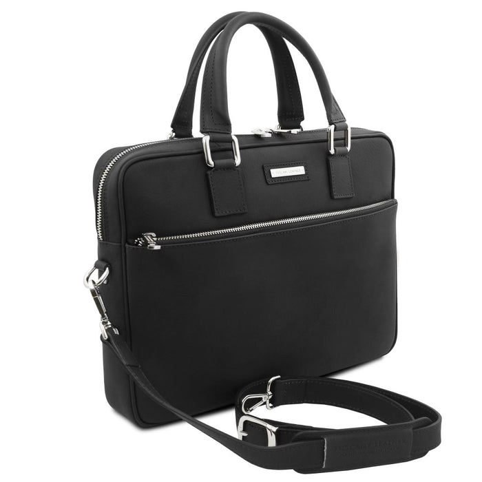 Ferrara - Leather laptop briefcase (TL142620)