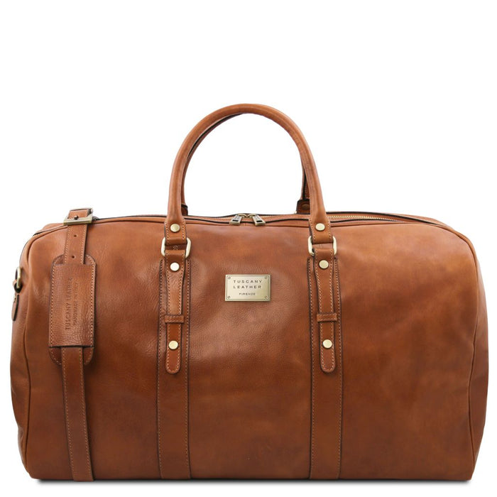Francoforte - Exclusive Leather Weekender Travel Bag (TL142338)