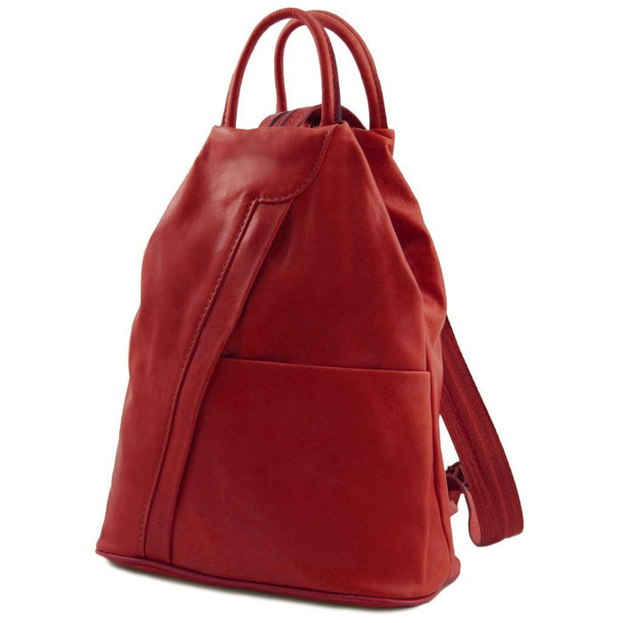 Shanghai - Soft Leather Backpack (TL140963)
