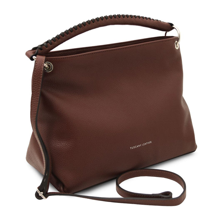 Tl Bag - Soft Leather Shoulder Bag (Tl142087)