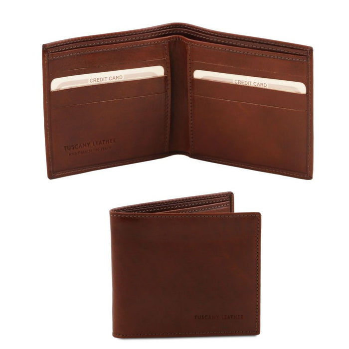 Exclusive 2 Fold Leather Wallet For Men (TL142064)