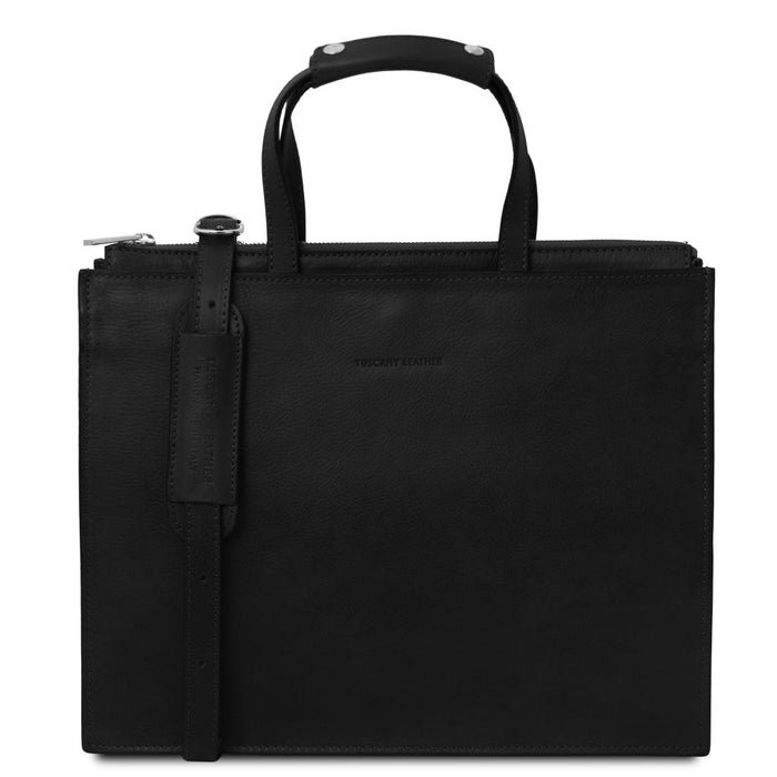 Palermo - Leather Briefcase 3 Compartments For Women (TL142452)
