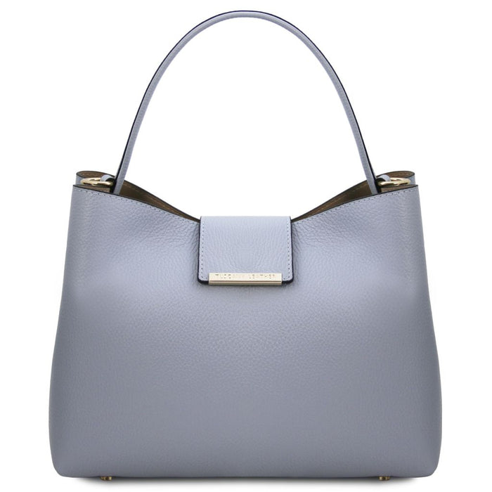 Clio - Leather secchiello bag