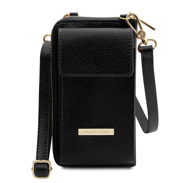 Tl Bag - Leather Wallet/Phone Holder With Strap (Tl142323)